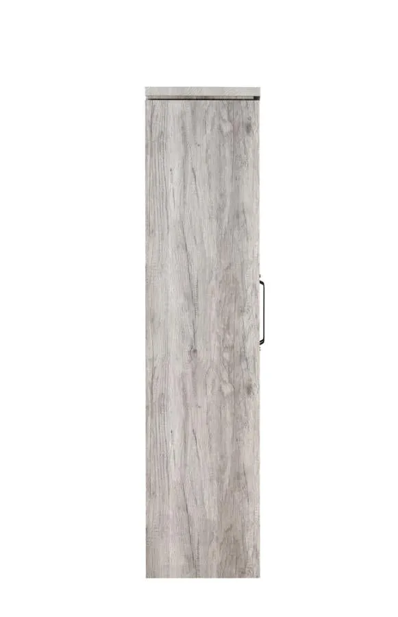 2-door Tall Cabinet Grey Driftwood