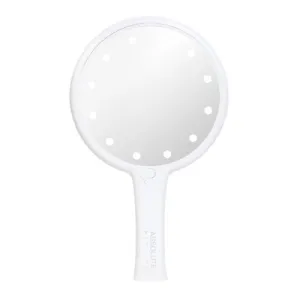 Absolute New York LED Makeup Round Handheld Mirror