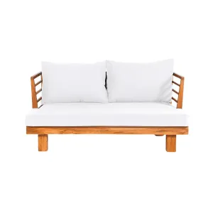 Amaya Two Seater Sofa | White