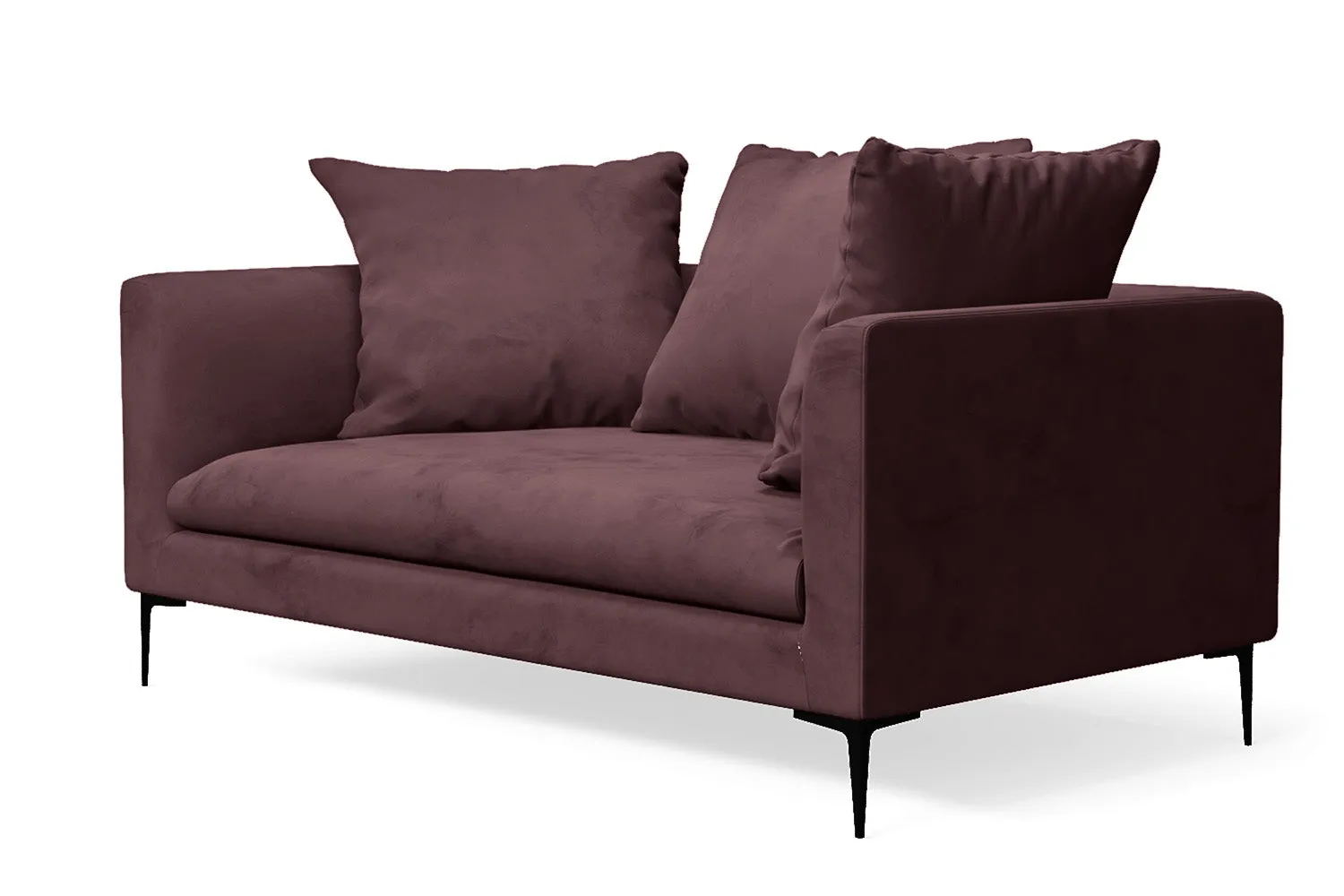 Aprilia 2 Seater Sofa Grape Velvet