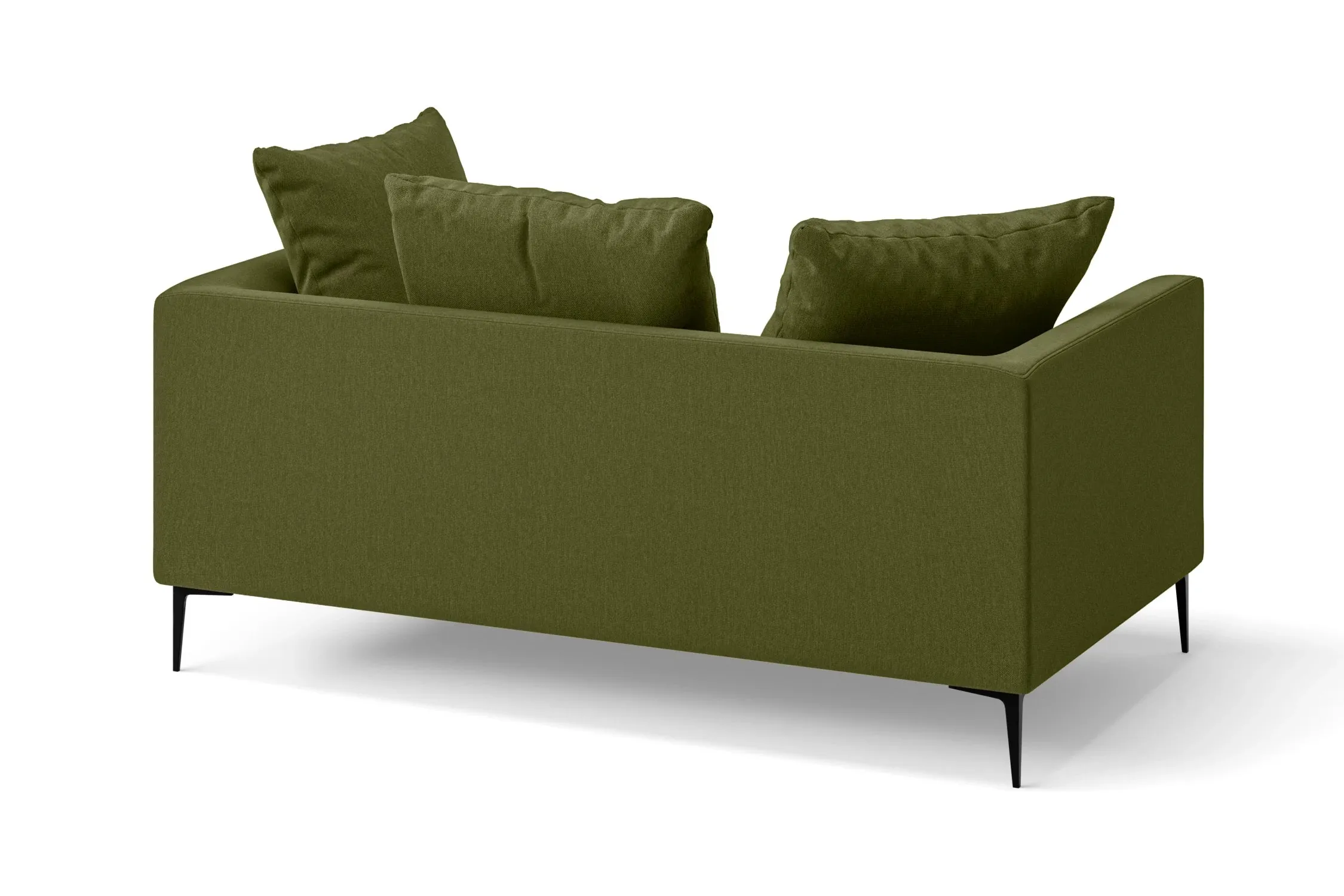 Aprilia 2 Seater Sofa Olive Linen Fabric