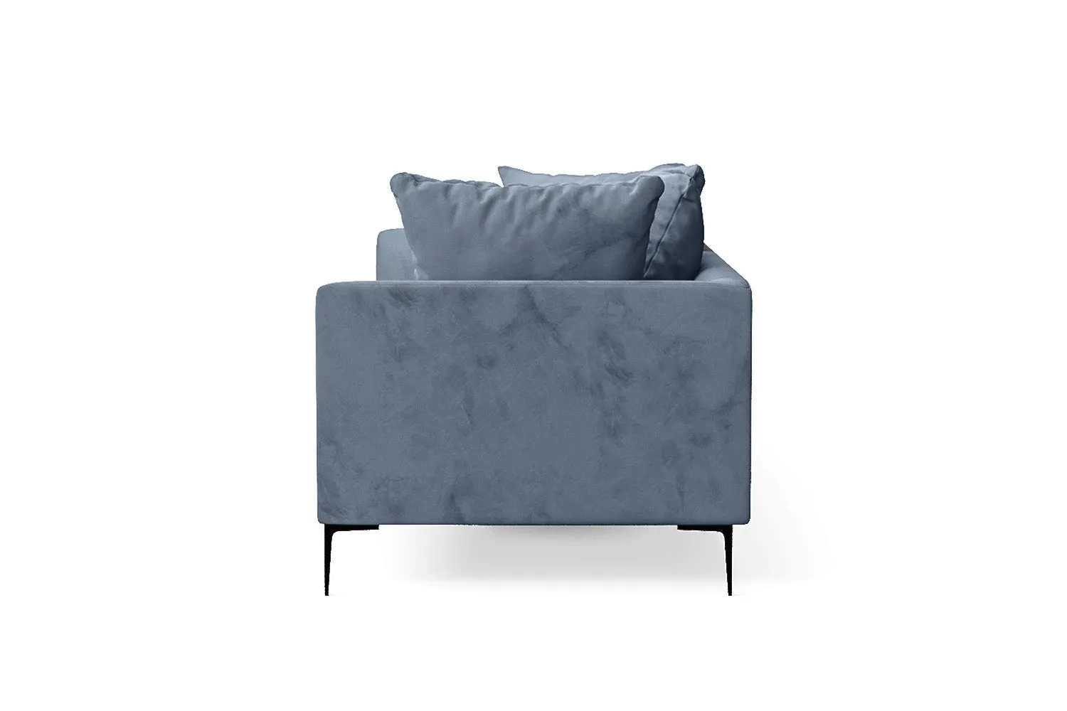 Aprilia 3 Seater Sofa Baby Blue Velvet