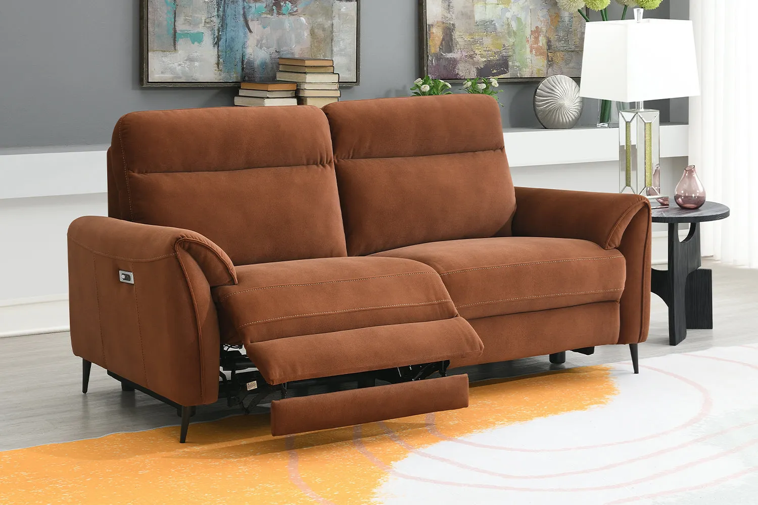 Arbour 3 Seater Sofa | Power Recliner | Fabric