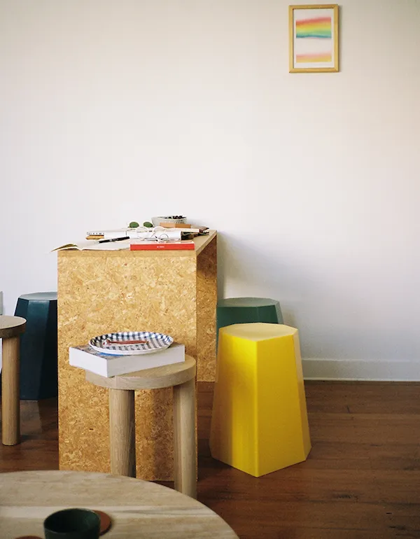 Arnold Circus Stool // Yellow