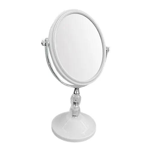 ATORSE® 360° Rotation Vanity Mirror Makeup Mirror for Entryway Apartment Living Room 17x28CM