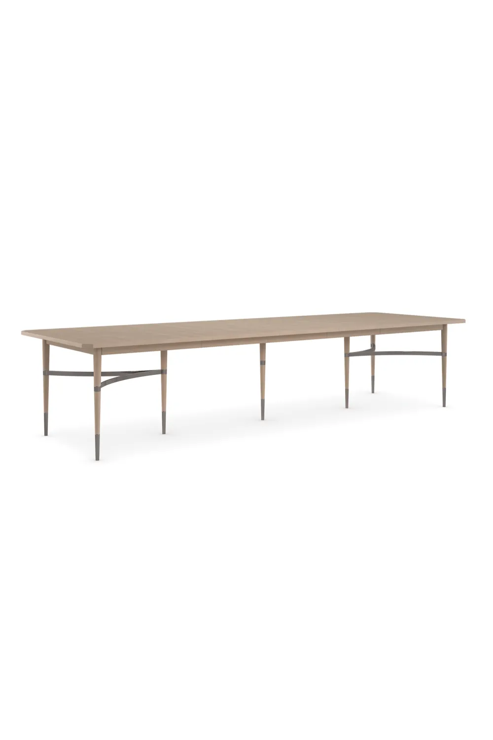 Beige Extendable Dining Table | Caracole Here to Accommodate