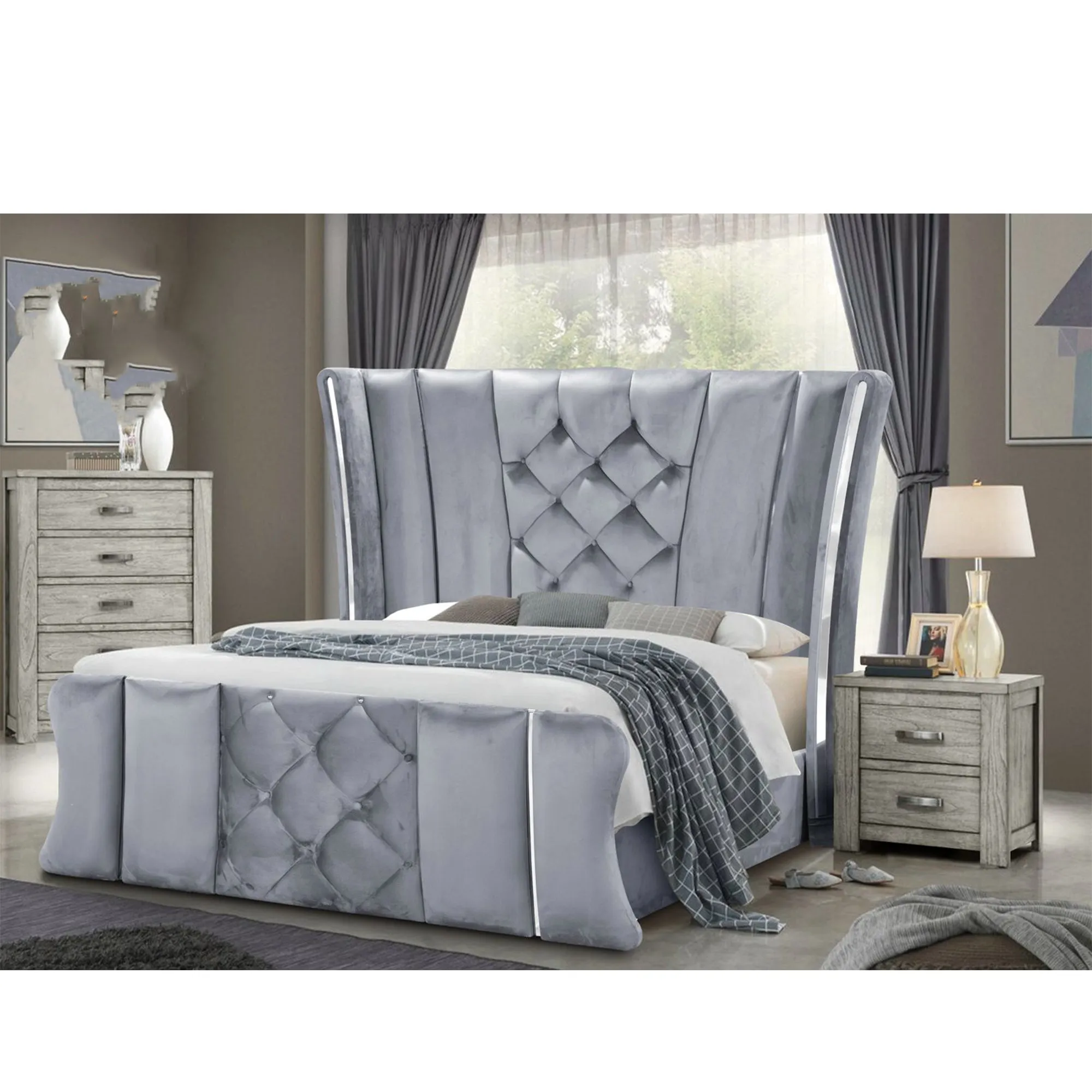 Belagio Sleigh Bed