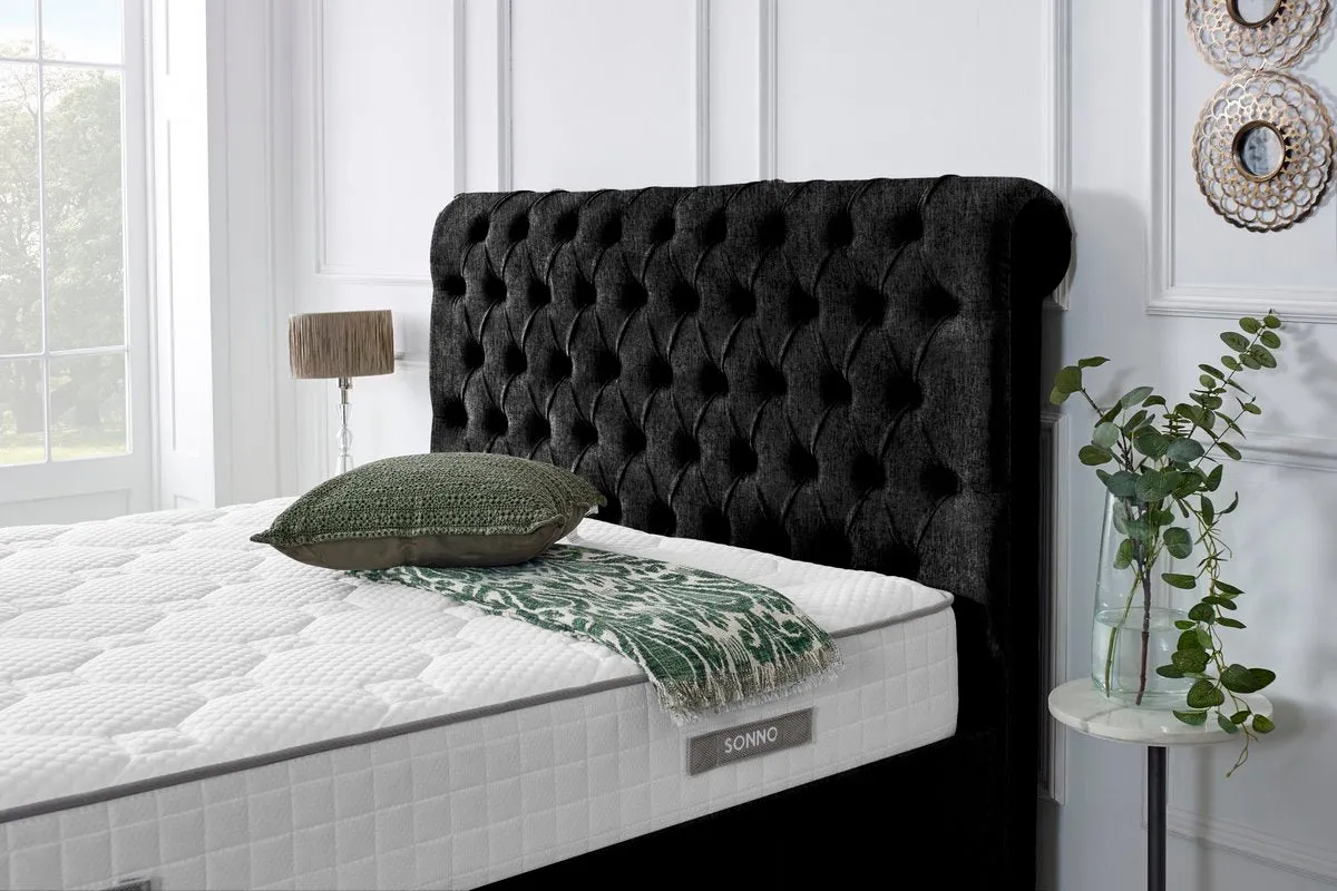 Berlin Upholstered Ottoman Bed