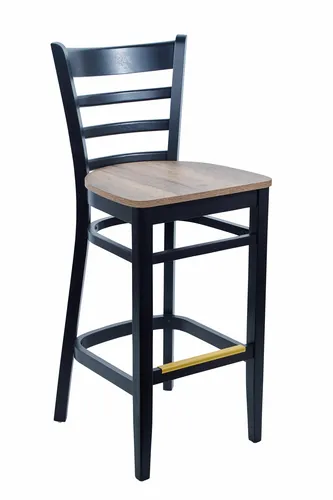 BFM Seating ZWB101BL GR4 Bar Stool