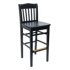 BFM Seating ZWB303BL-BL Bar Stool