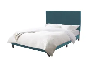 Blue Contemporary Double/Full Bed