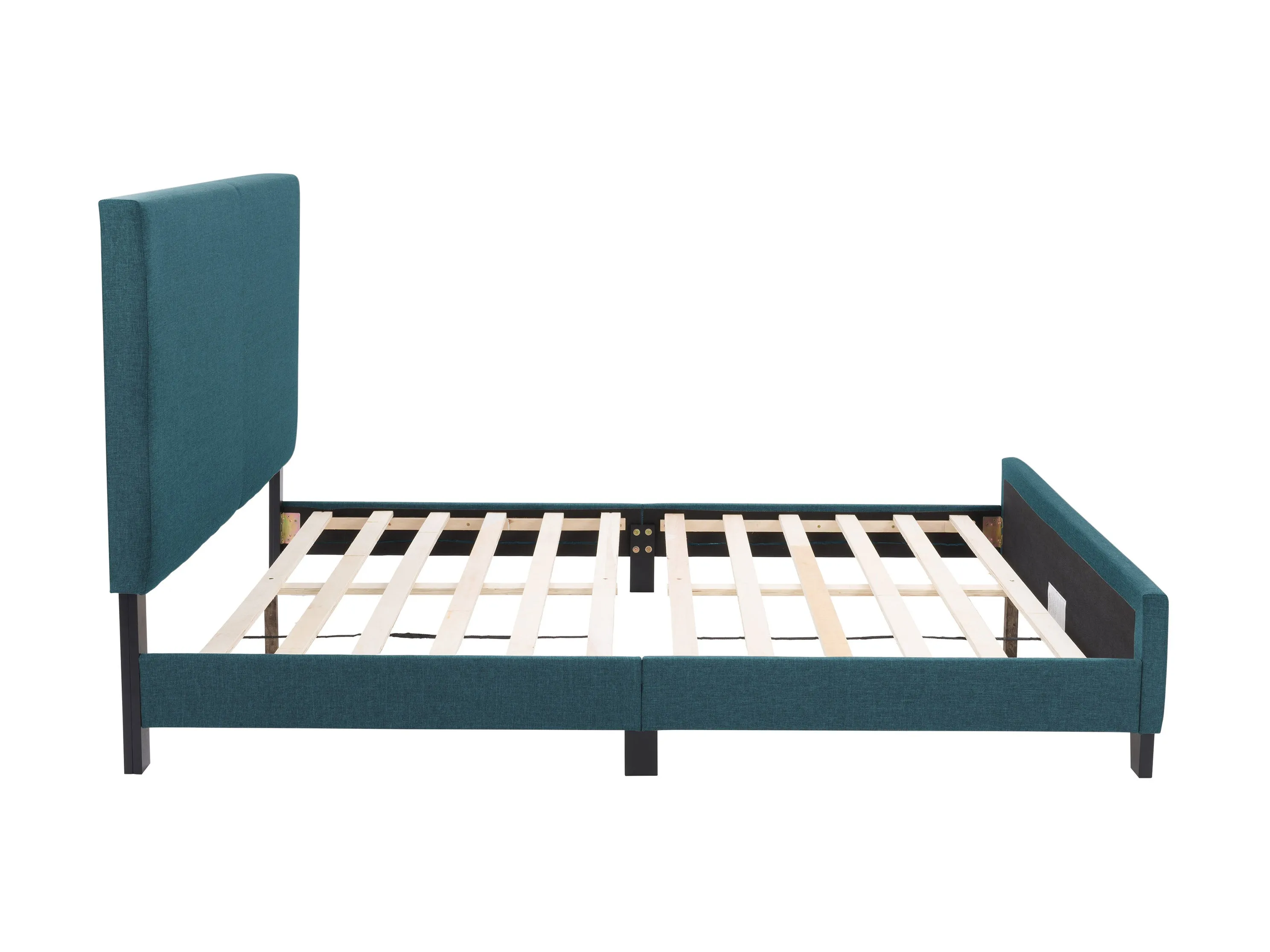 Blue Contemporary Double/Full Bed