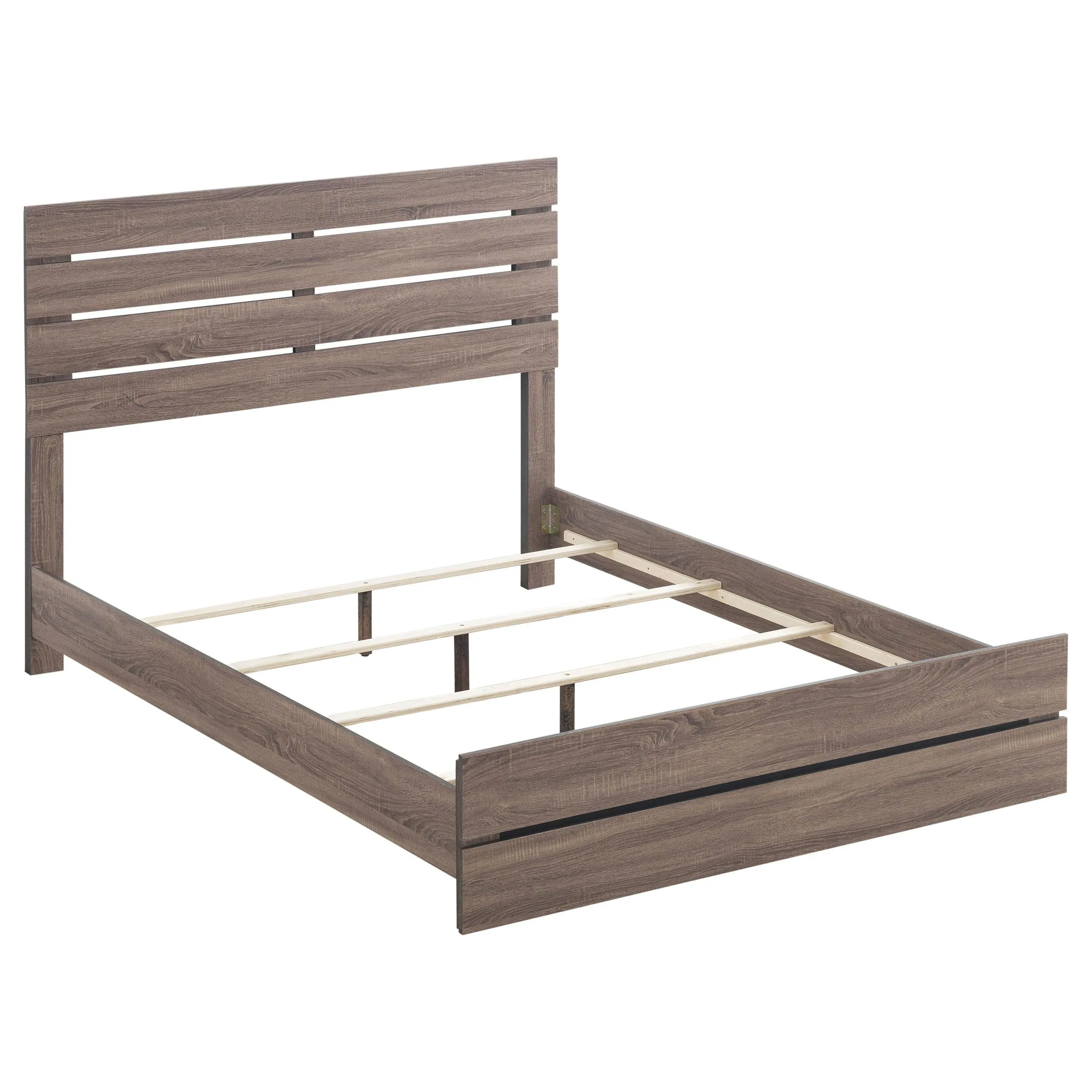 Brantford Queen Panel Bed Barrel Oak