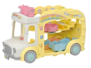 Calico Critters Rainbow Fun Nursery Bus