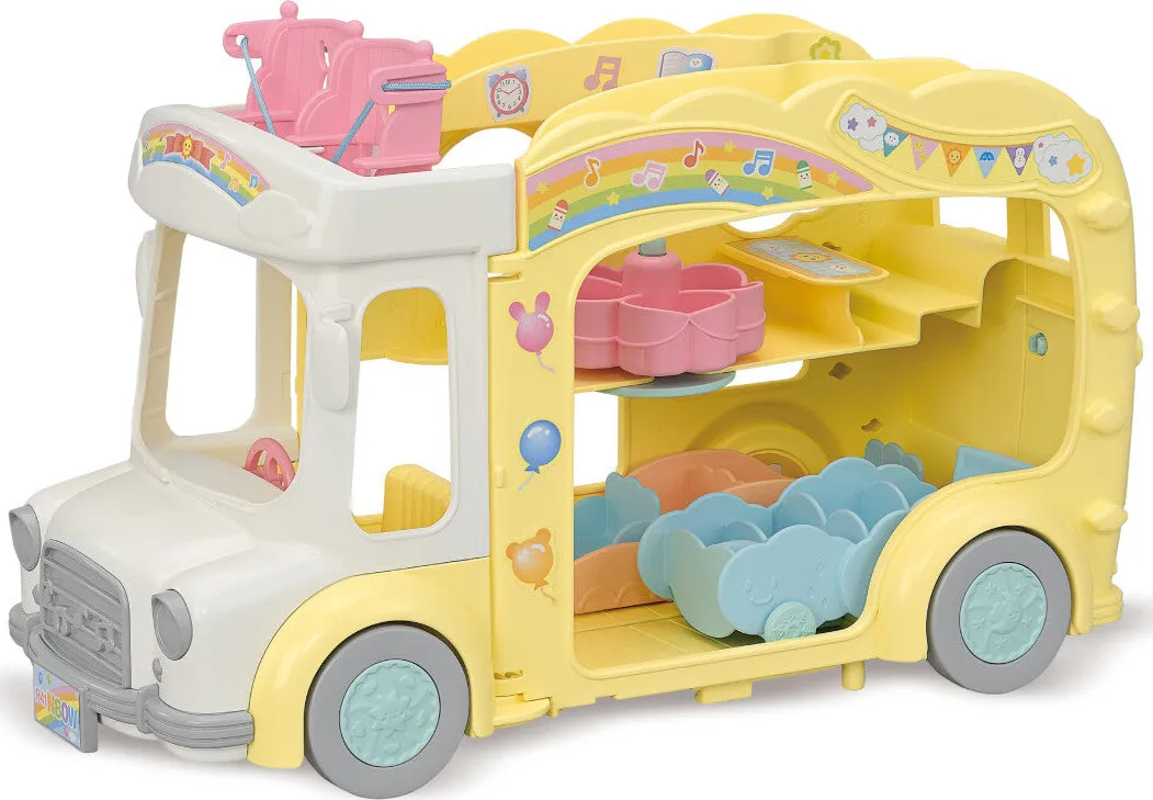 Calico Critters Rainbow Fun Nursery Bus