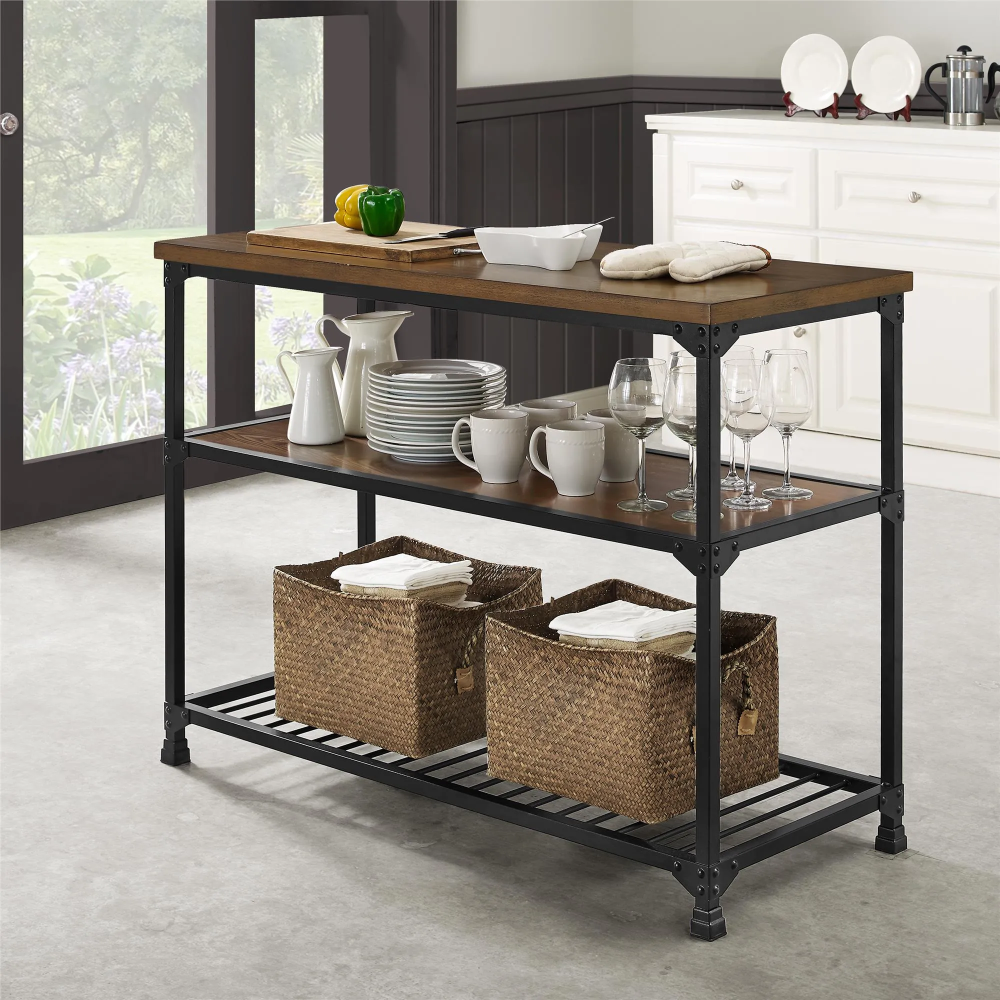 Cassy Multifunction Kitchen Island