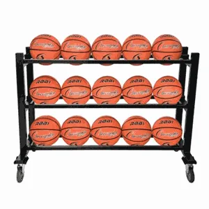 Champion Sports Deluxe Heavy-Duty Basketball Cart