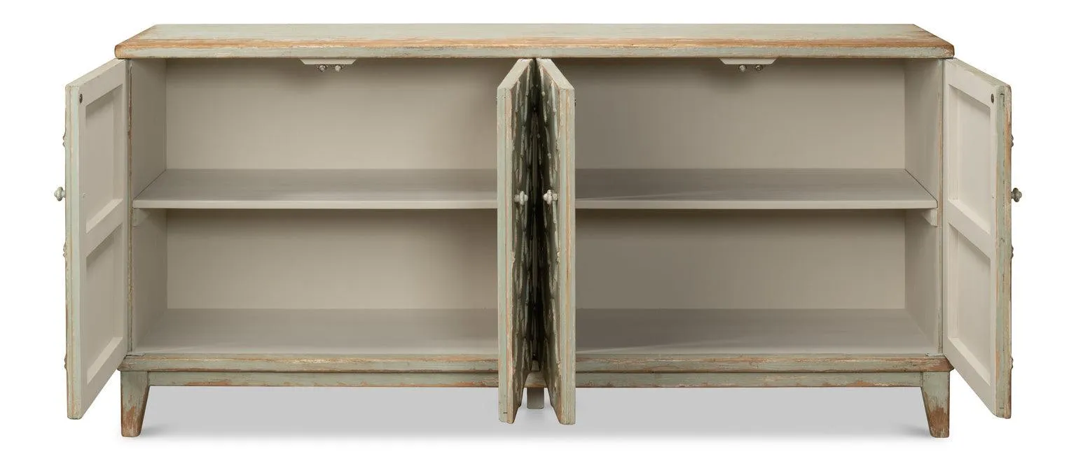 Chelsea Sage Farmhouse Sideboard