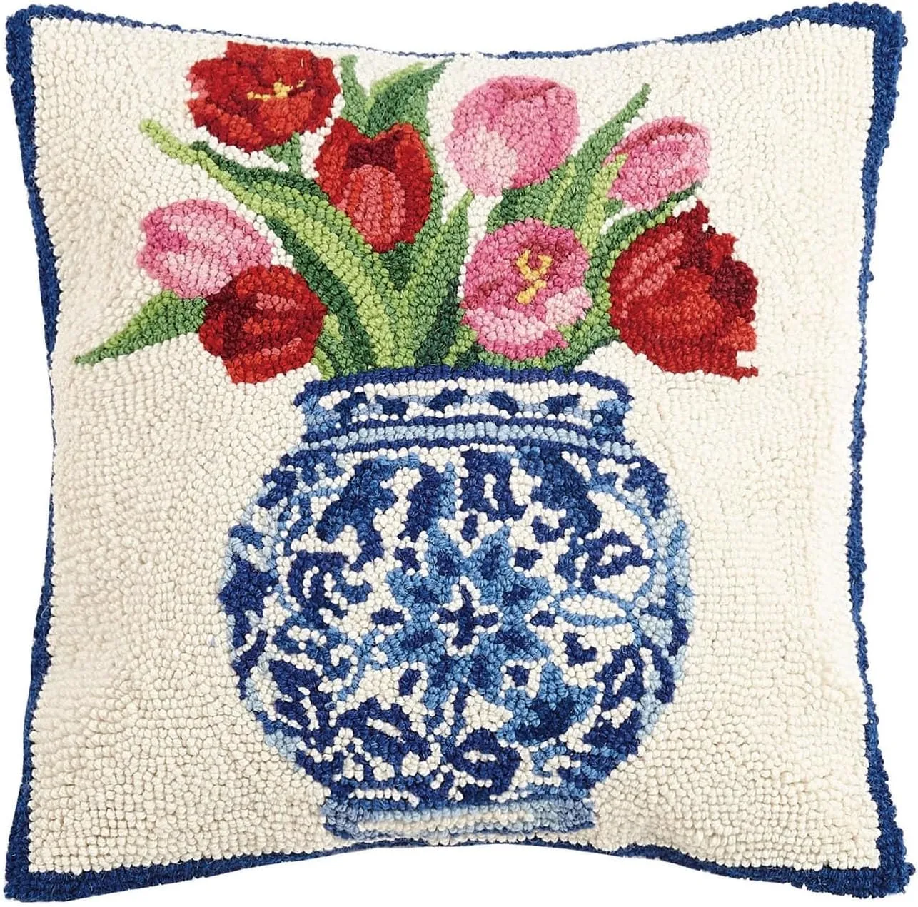 Chinoiserie Tulip Pillow