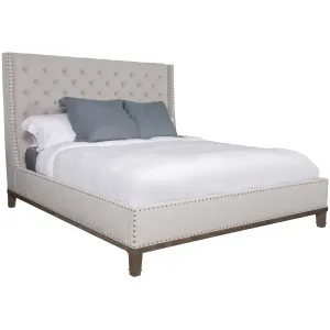 Cleo King Bed, Tepro Ash