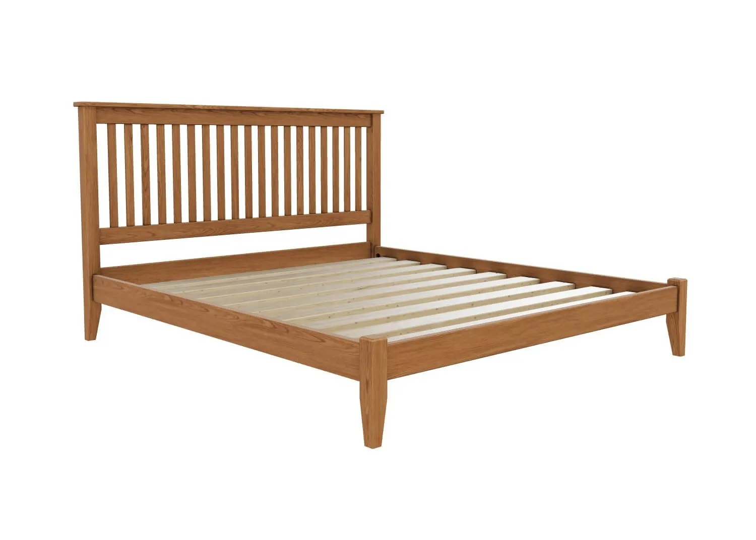 Copenhagen Solid Oak Bed