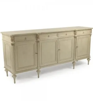 Cream Carved French Country Buffet