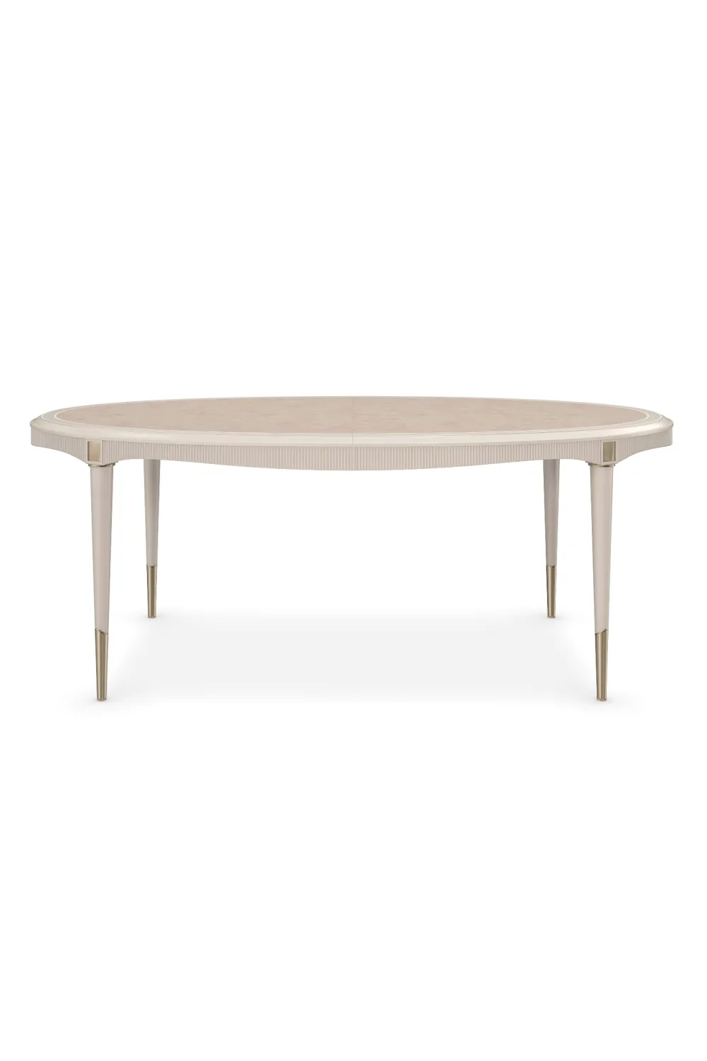 Cream Oval Dining Table | Caracole Love Feast