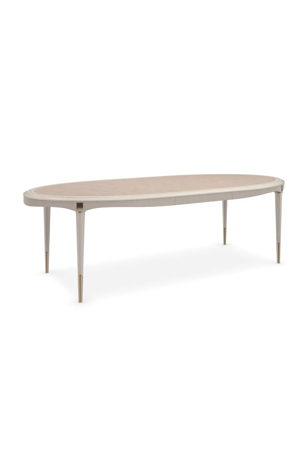 Cream Oval Dining Table | Caracole Love Feast