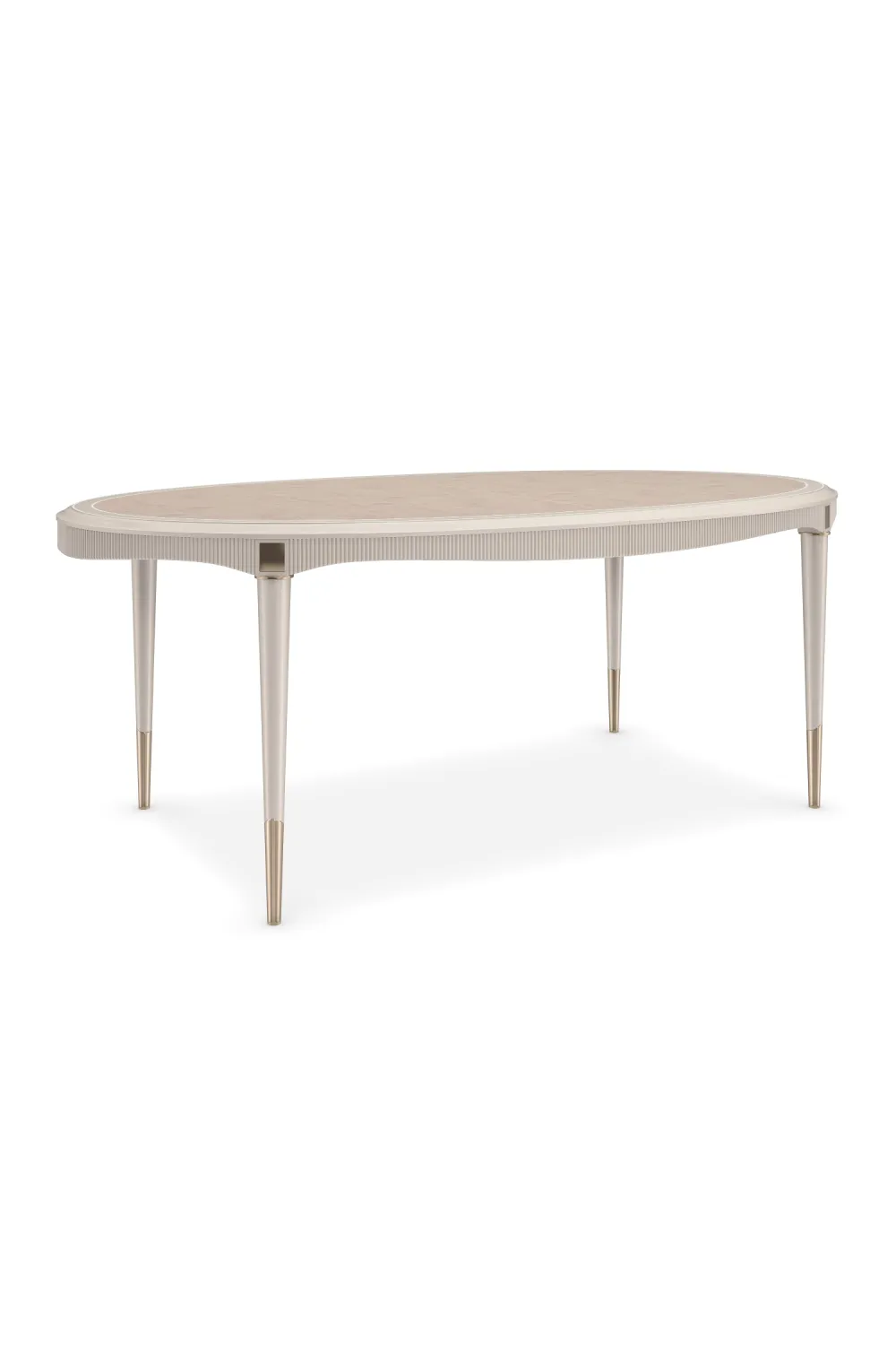 Cream Oval Dining Table | Caracole Love Feast