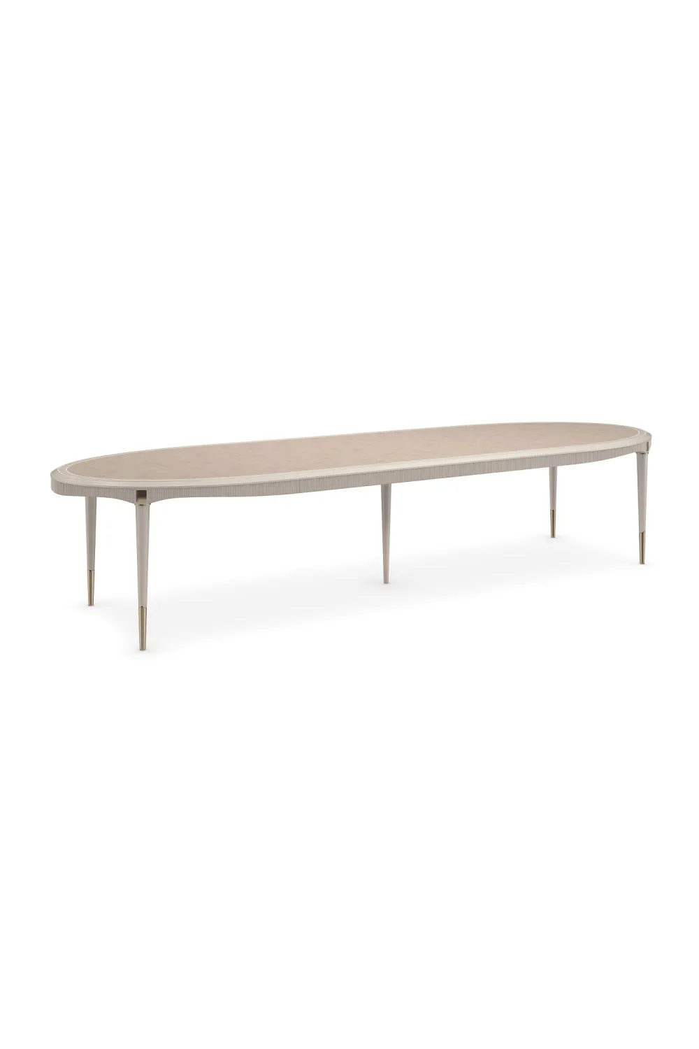 Cream Oval Dining Table | Caracole Love Feast