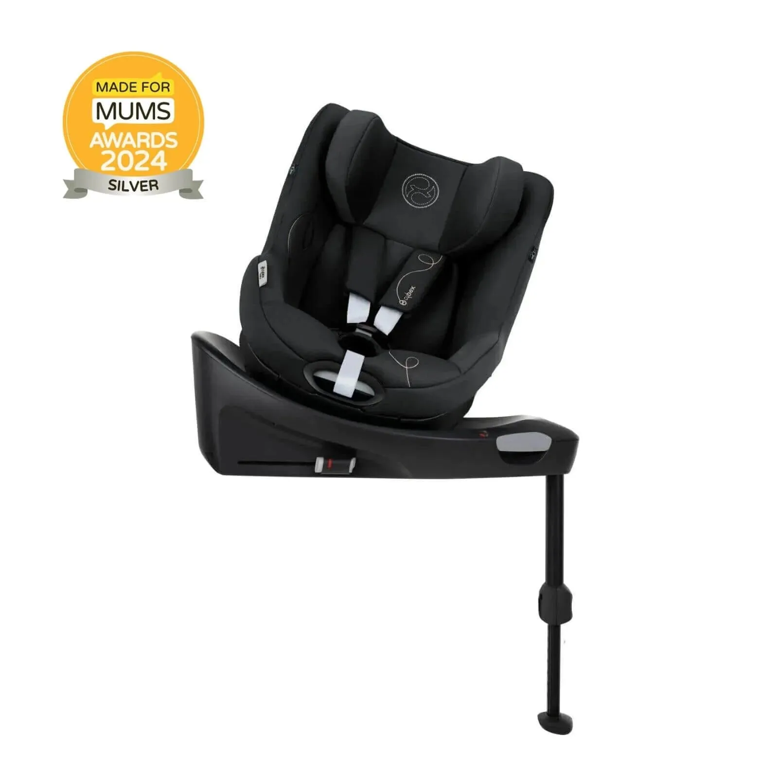 Cybex Sirona Gi i-Size Plus Group 0/1 Car Seat (Birth to 4 Years) - Moon Black