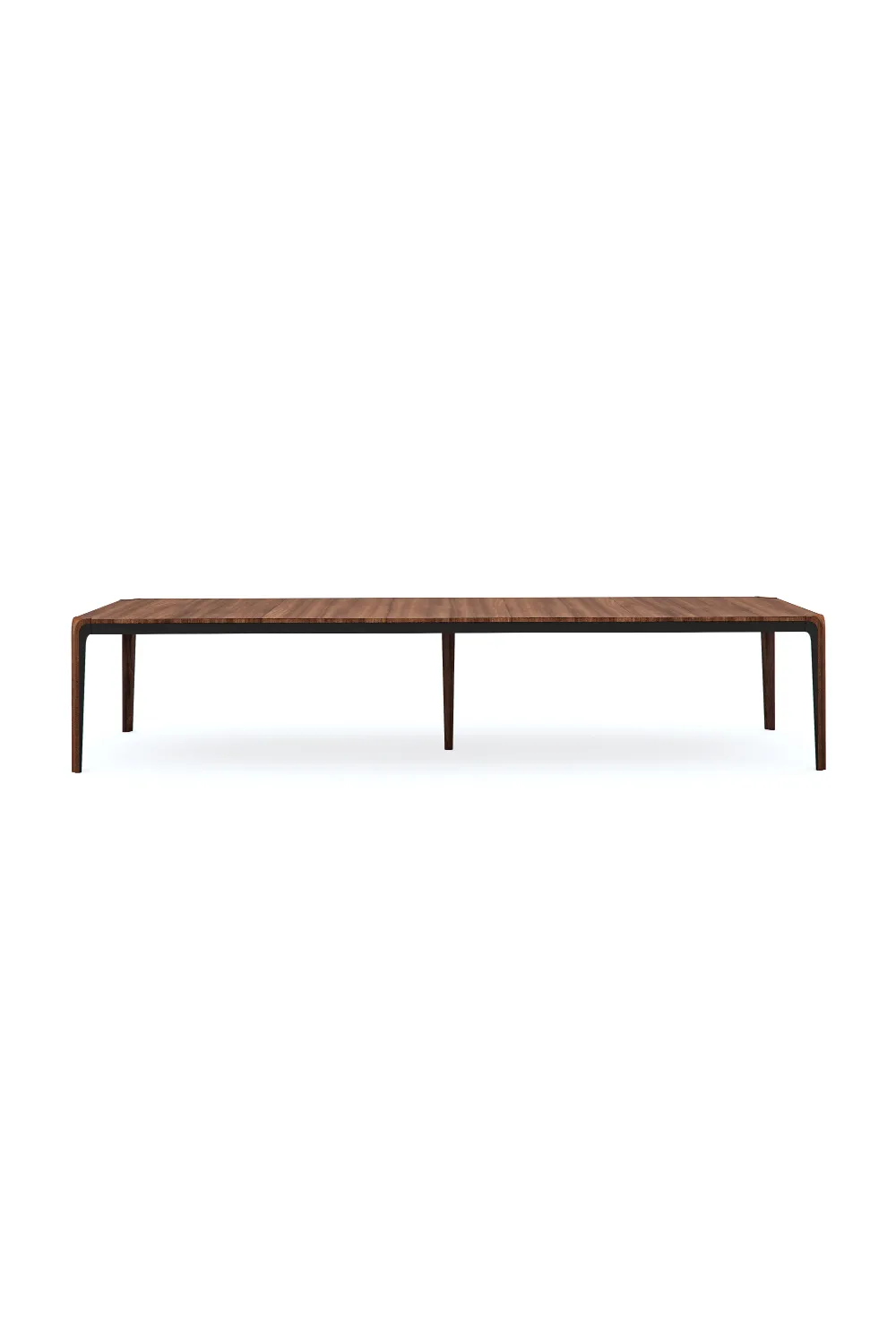 Dark Brown Walnut Dining Table | Caracole Room For More