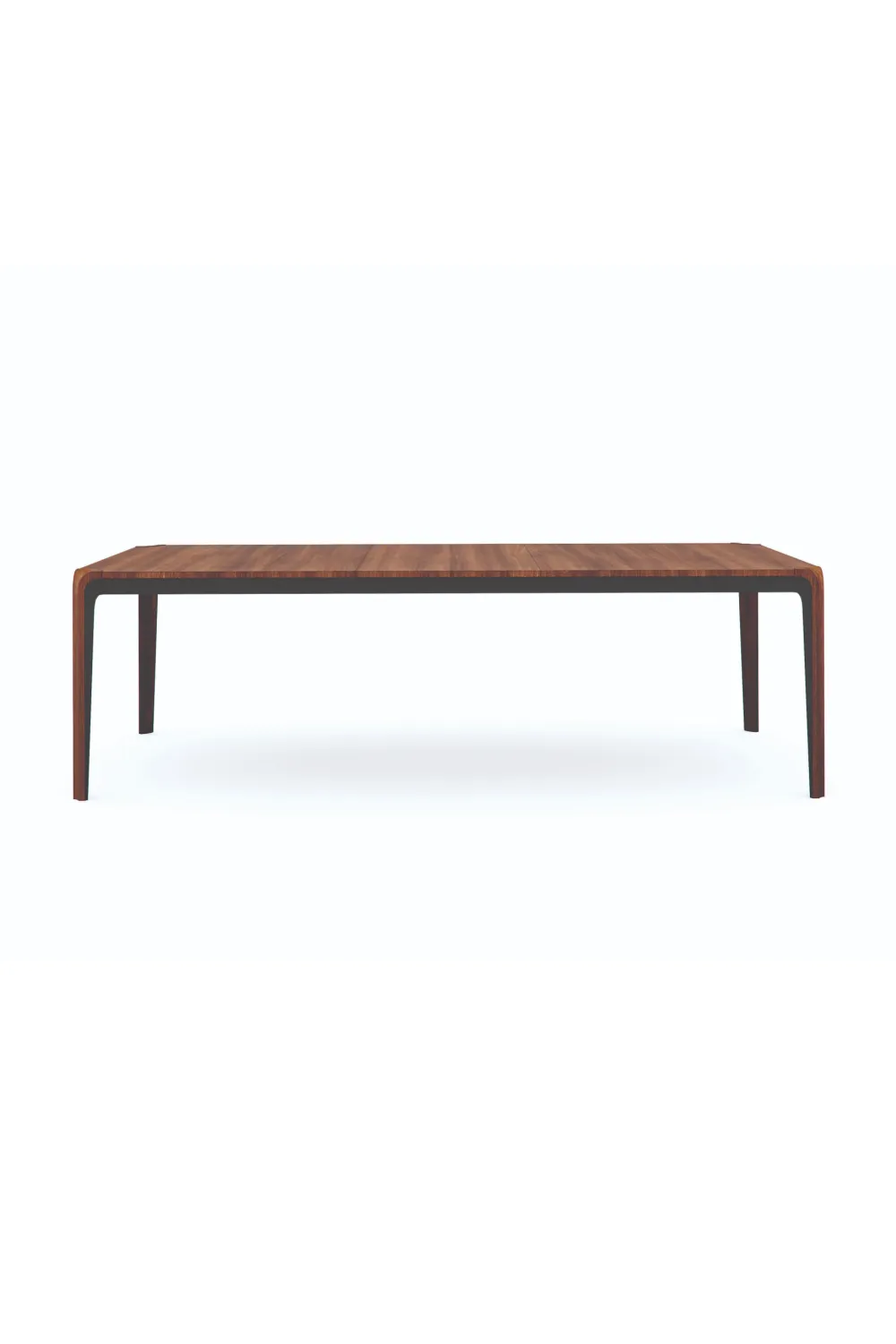 Dark Brown Walnut Dining Table | Caracole Room For More