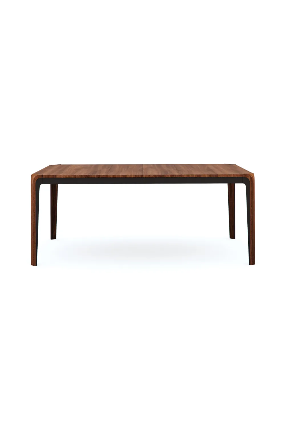 Dark Brown Walnut Dining Table | Caracole Room For More