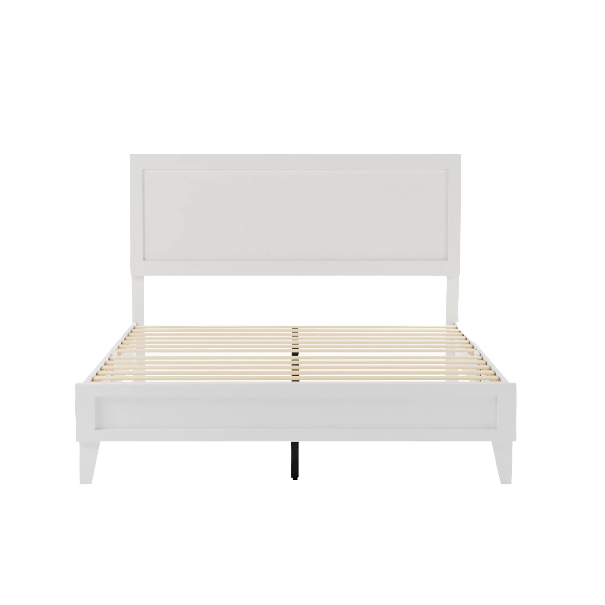 Delta Wood Platform Bed Frame with Headboard