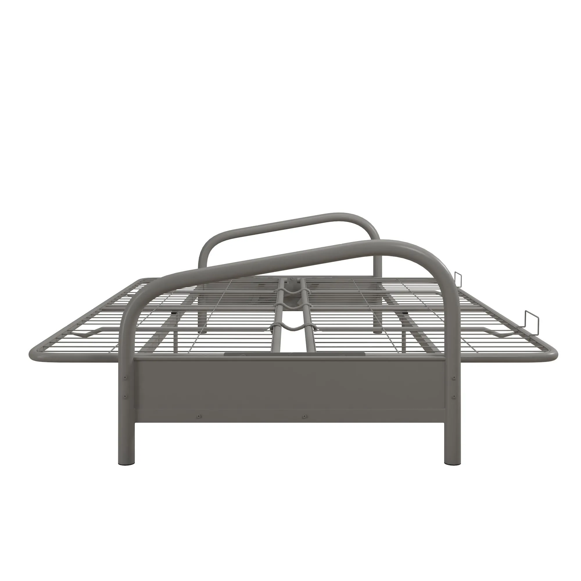 DHP Vermont Metal Futon Frame, Silver