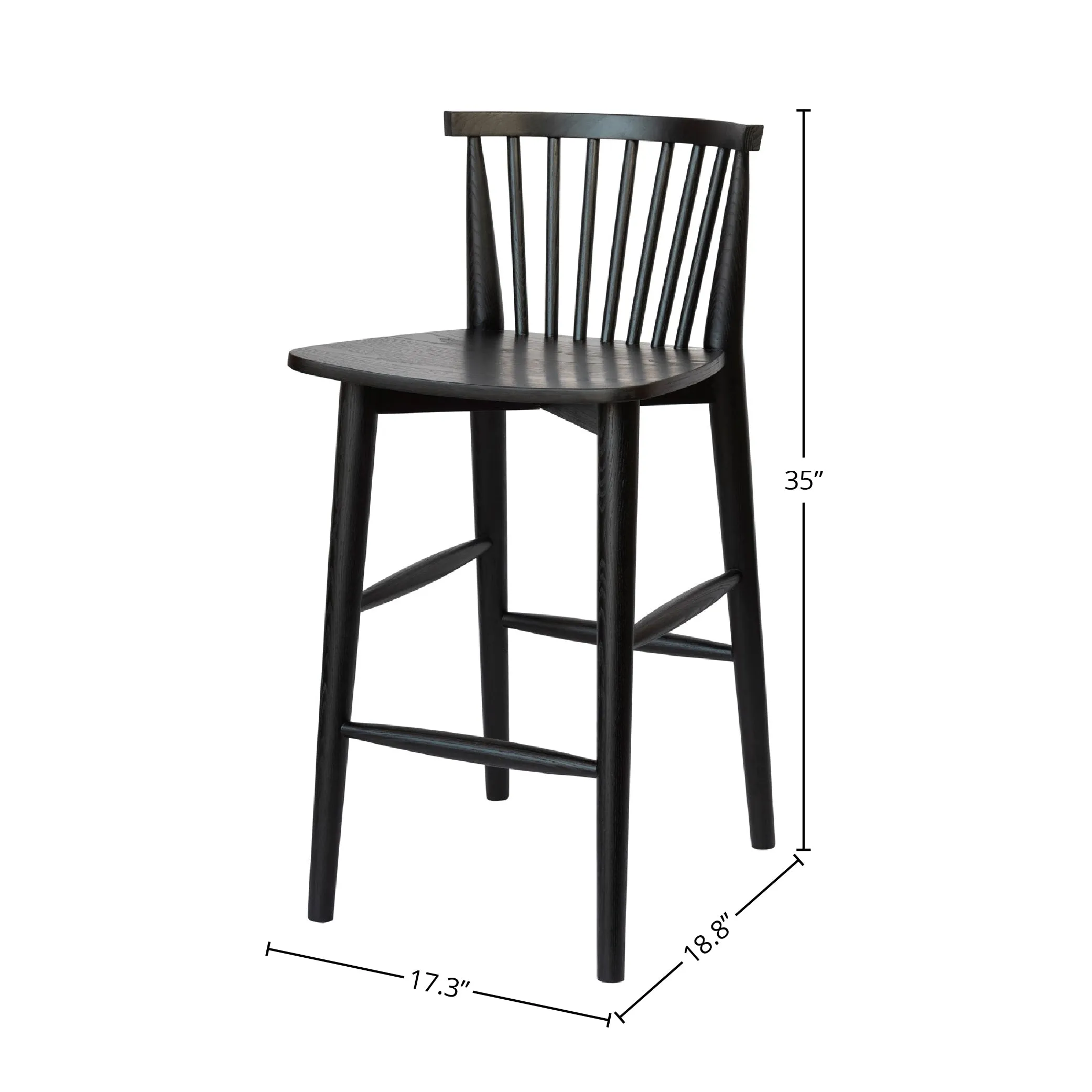 Easton Counter Stool - Black