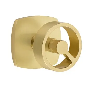 Emtek - Studio Brass - Spoke Knob - Pair Dummy