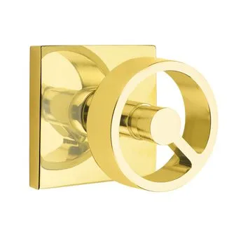 Emtek - Studio Brass - Spoke Knob - Pair Dummy