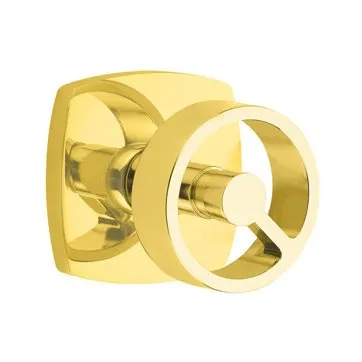 Emtek - Studio Brass - Spoke Knob - Pair Dummy