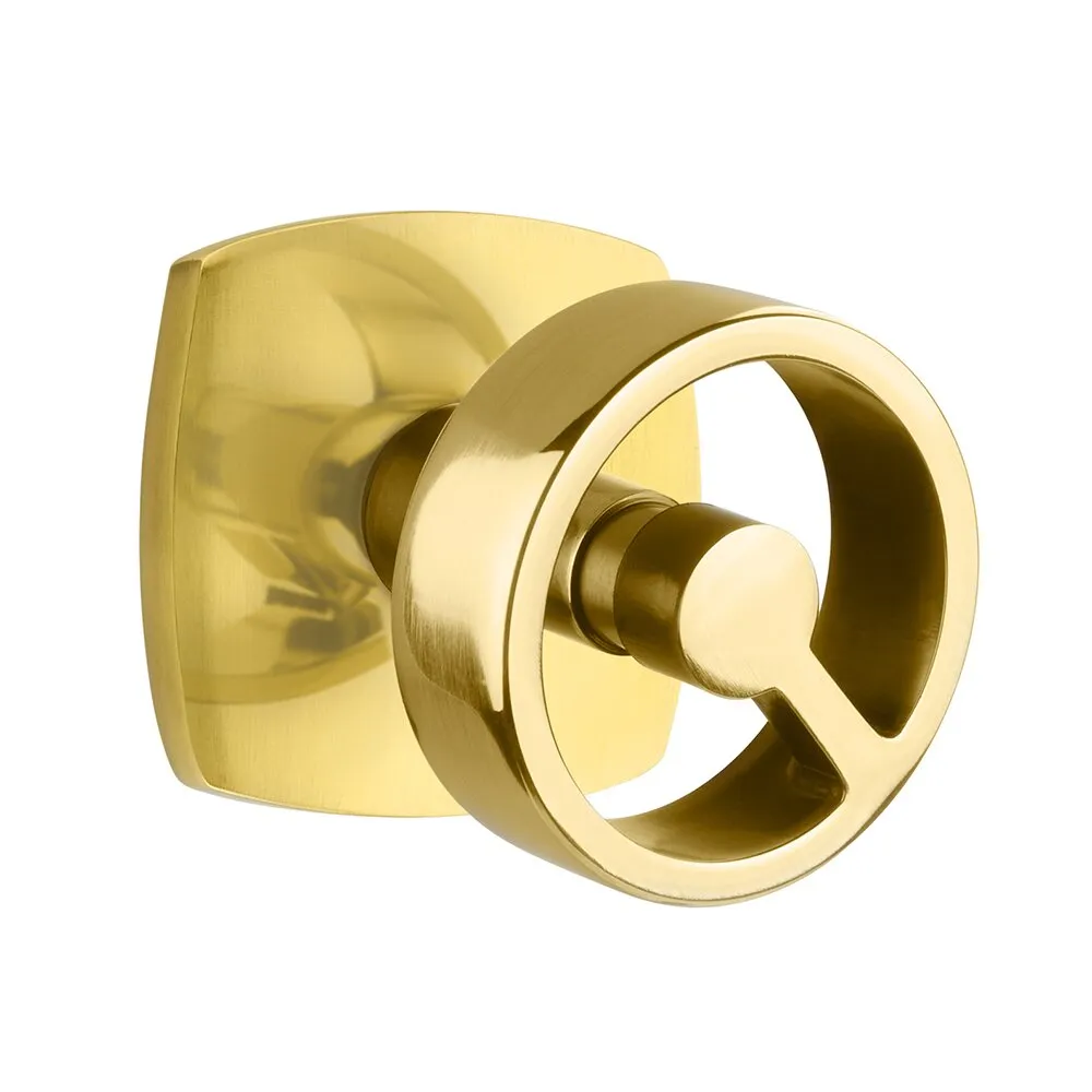 Emtek - Studio Brass - Spoke Knob - Passage