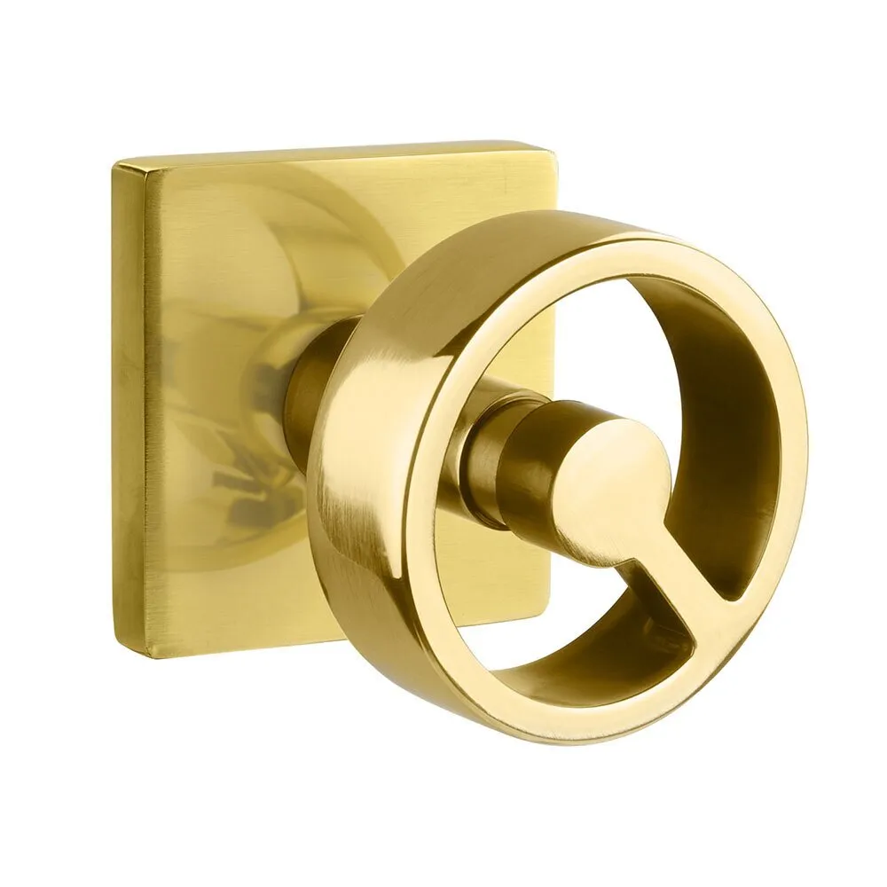 Emtek - Studio Brass - Spoke Knob - Passage