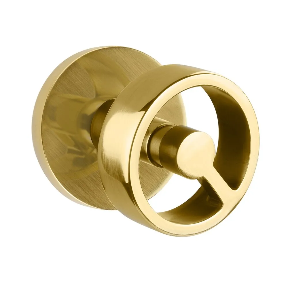 Emtek - Studio Brass - Spoke Knob - Passage