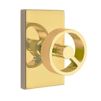 Emtek - Studio Brass - Spoke Knob - Passage