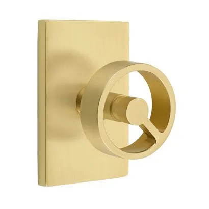 Emtek - Studio Brass - Spoke Knob - Passage