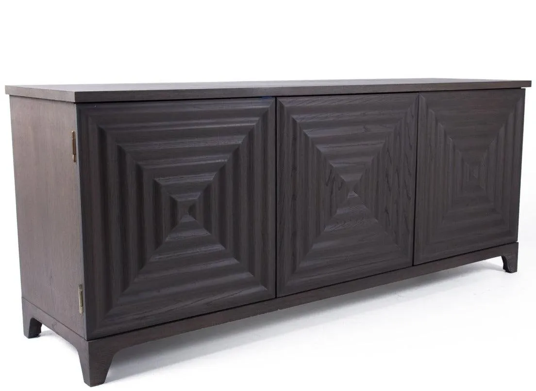 French Illusion Carbon Oak Sideboard