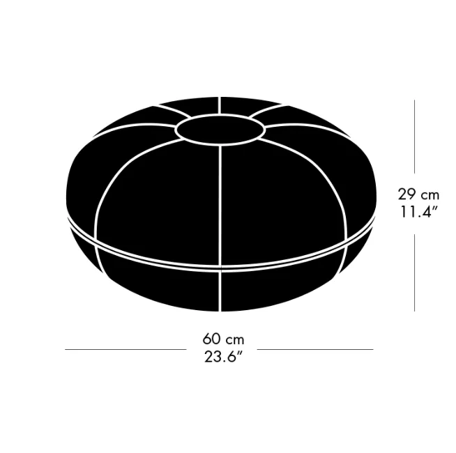 Fritz Hansen Pouf Large