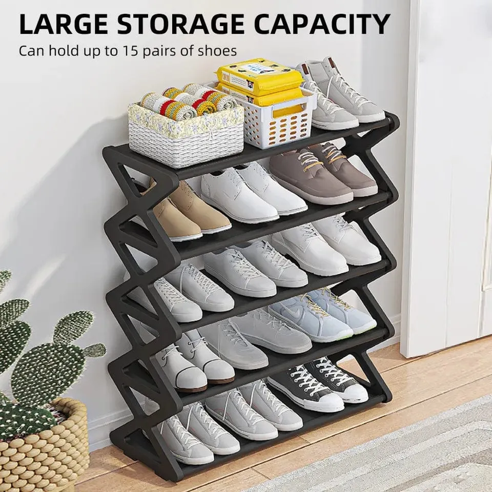 Get Organized with Our Simple Assembling Shoe Rack