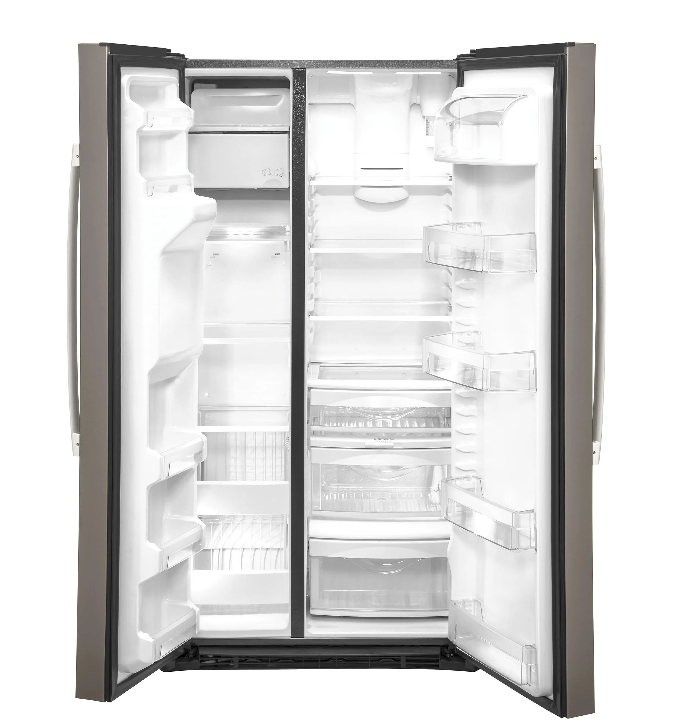 GZS22IMNES GE® 21.8 Cu. Ft. Counter-Depth Side-By-Side Refrigerator