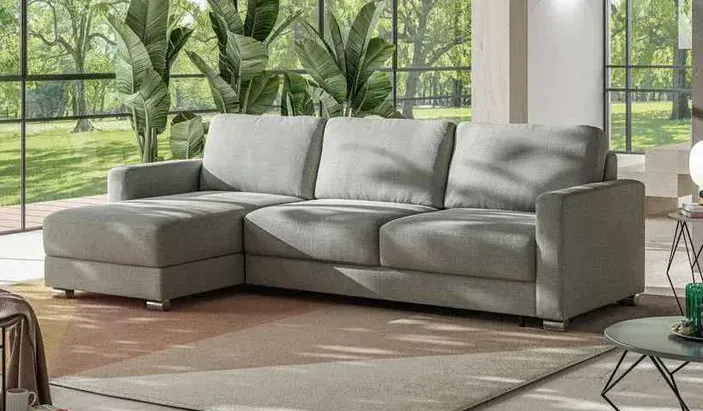 Hampton Queen Sectional Sleeper (Reversible Chaise) by Luonto